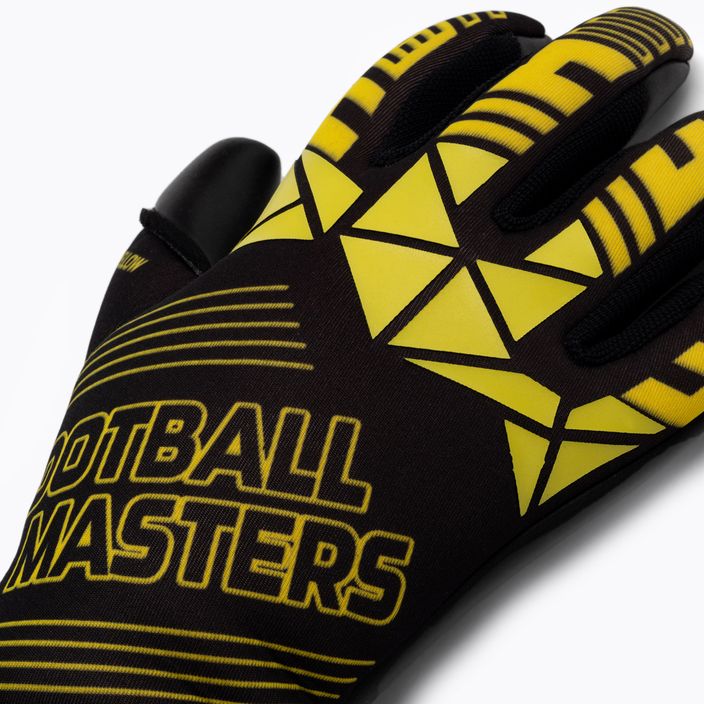 Football Masters Fenix yellow goalkeeper gloves 1158-4 3