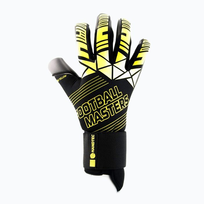 Football Masters Fenix yellow goalkeeper gloves 1158-4 5