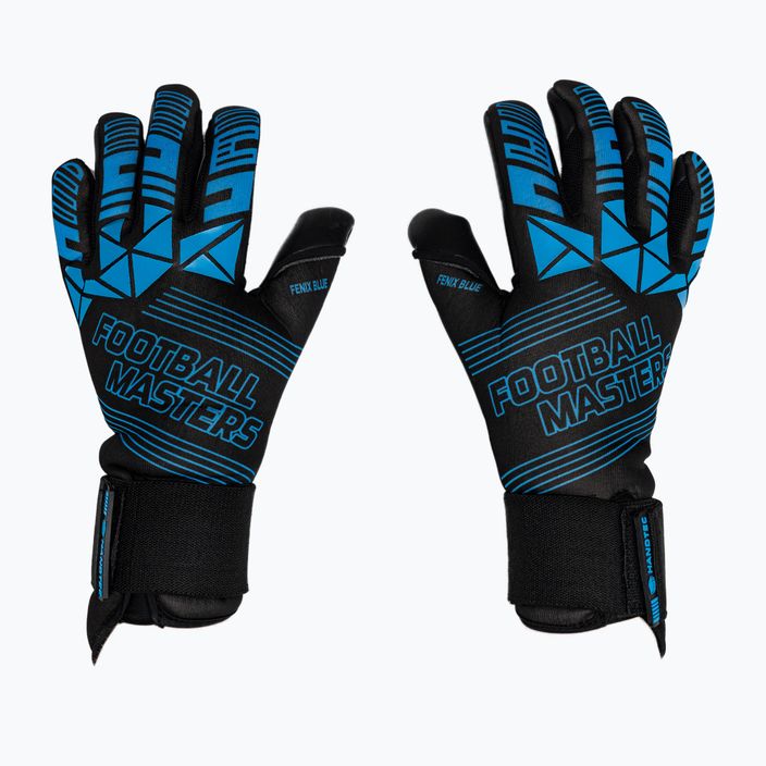 Football Masters Fenix blue children's goalkeeper gloves 1179-1