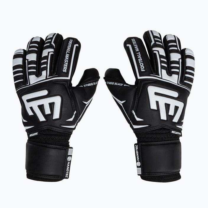 Football Masters Symbio NC children's goalkeeper gloves black 1175-1