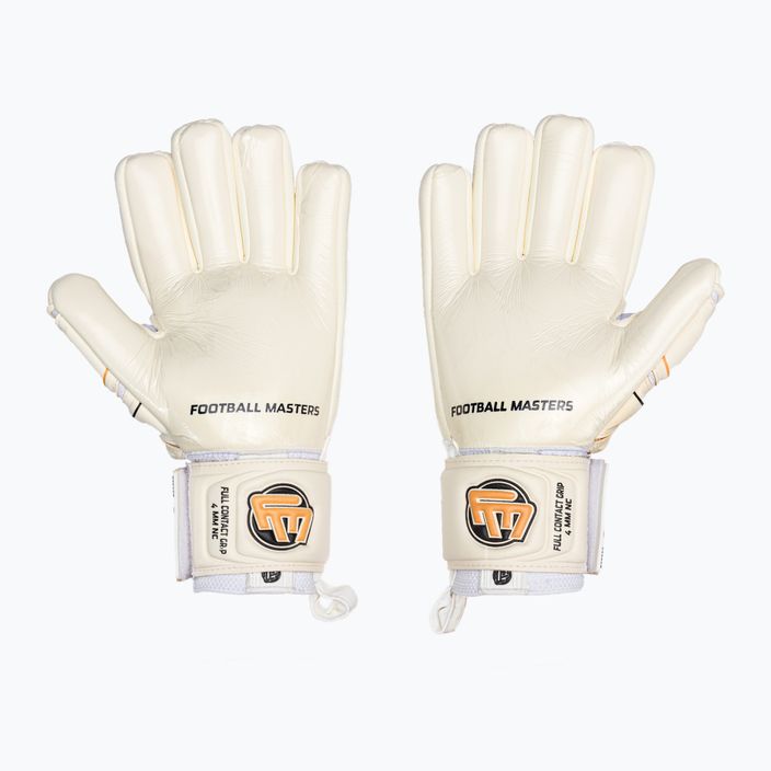 Football Masters Full Contact NC v4.0 goalkeeper's gloves white 1236 2