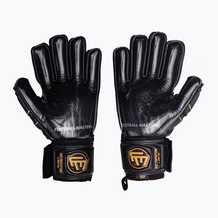 Football Masters Full Contact NC goalkeeper gloves v4.0 black 1238 2