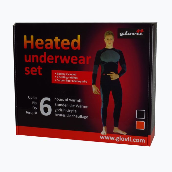 Glovii GXR thermal underwear set orange 7