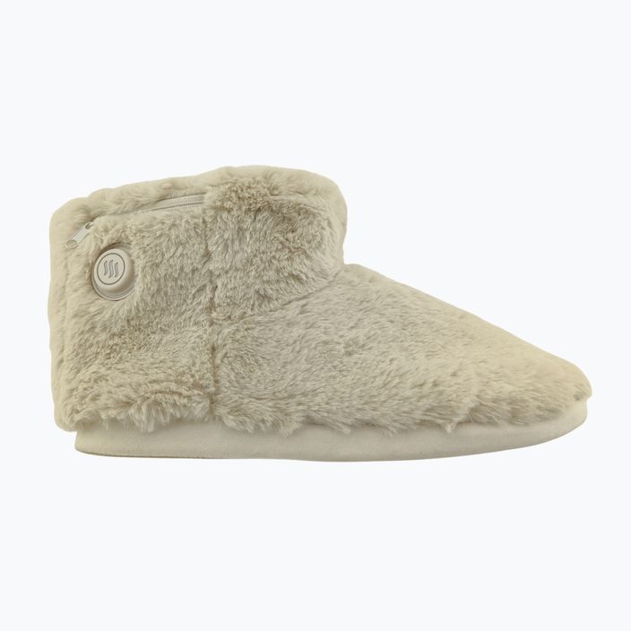 Glovii GQ7 beige heated slippers