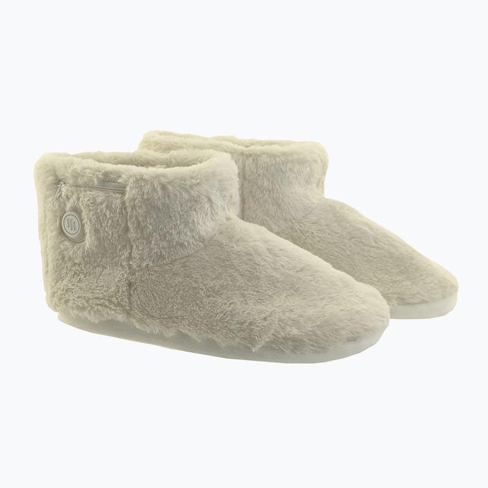 Glovii GQ7 beige heated slippers 2