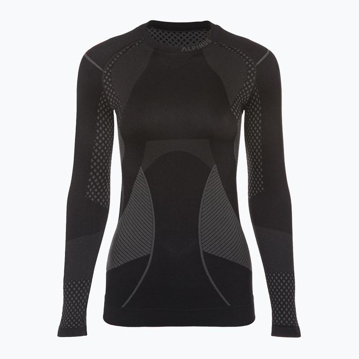 Women's thermoactive sweatshirt Alpinus Active Base Layer black/grey 4