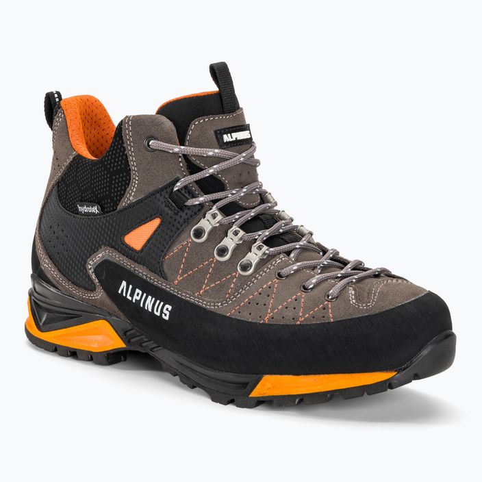 Alpinus men's trekking boots The Ridge Mid Pro anthracite/orange