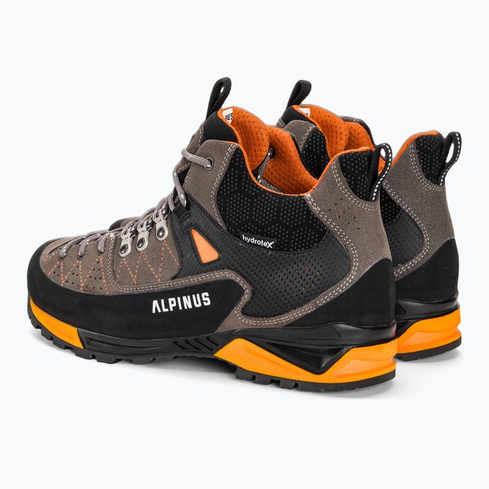 Alpinus men's trekking boots The Ridge Mid Pro anthracite/orange 3
