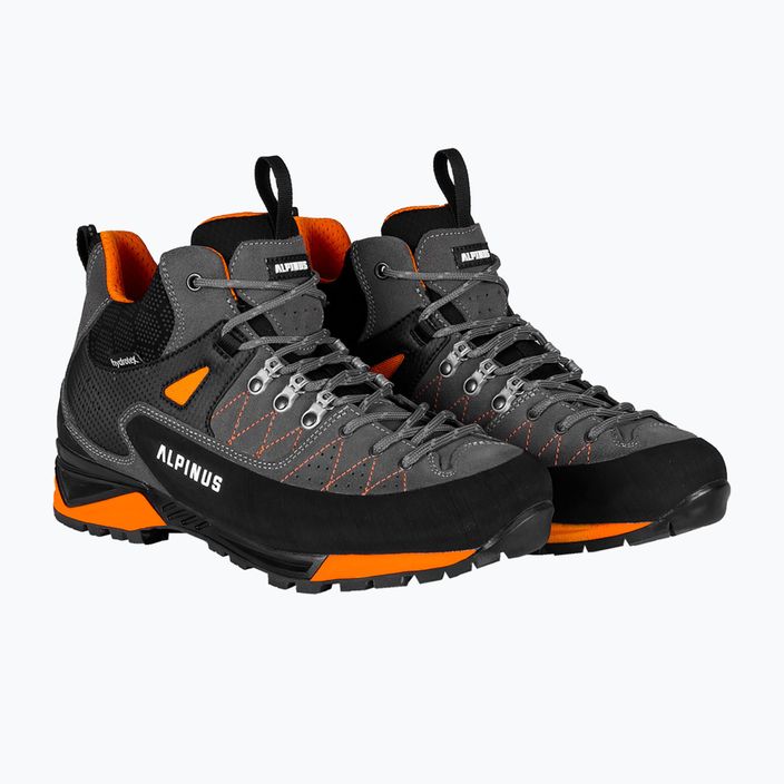Alpinus men's trekking boots The Ridge Mid Pro anthracite/orange 8
