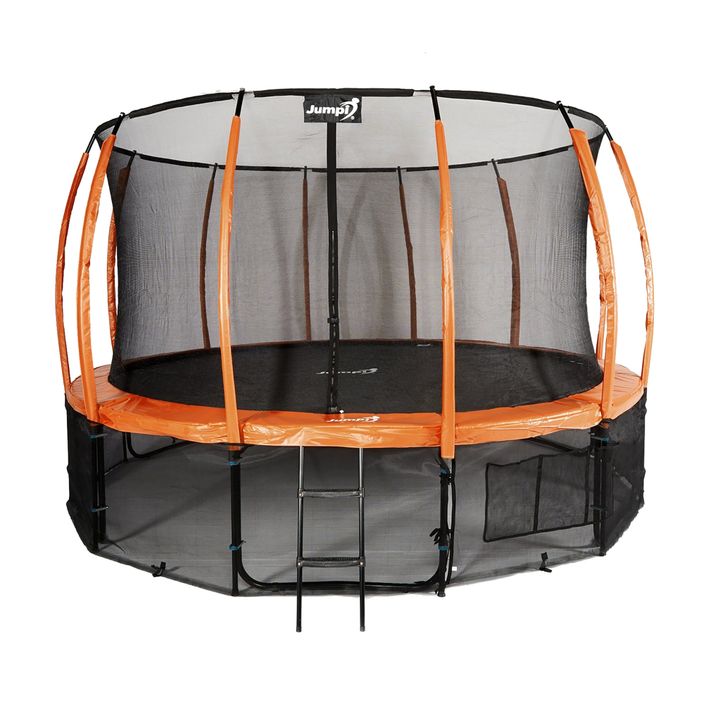 Jumpi Maxy Comfort Plus 435 cm orange TR14FT garden trampoline 2