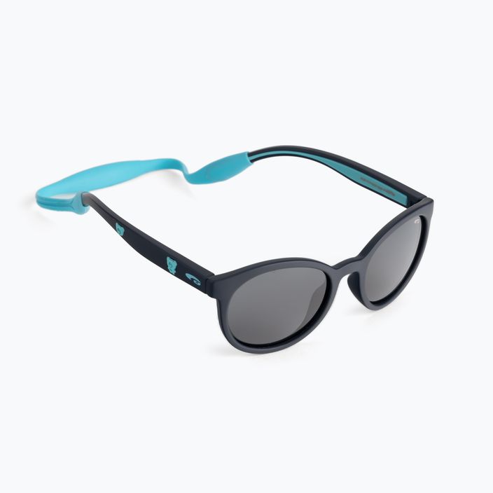 GOG Margo matt navy blue/blue/smoke children's sunglasses E969-1P