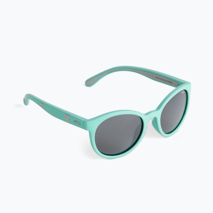 GOG Margo matt turquoise/grey/smoke children's sunglasses E969-3P