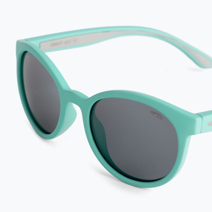 GOG Margo matt turquoise/grey/smoke children's sunglasses E969-3P 4