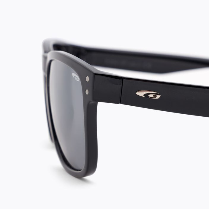GOG Hobson black/silver mirror sunglasses E392-3P 4