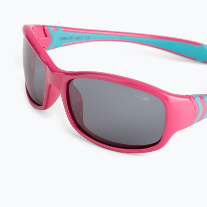 GOG Flexi pink/blue/smoke children's sunglasses E964-2P 4