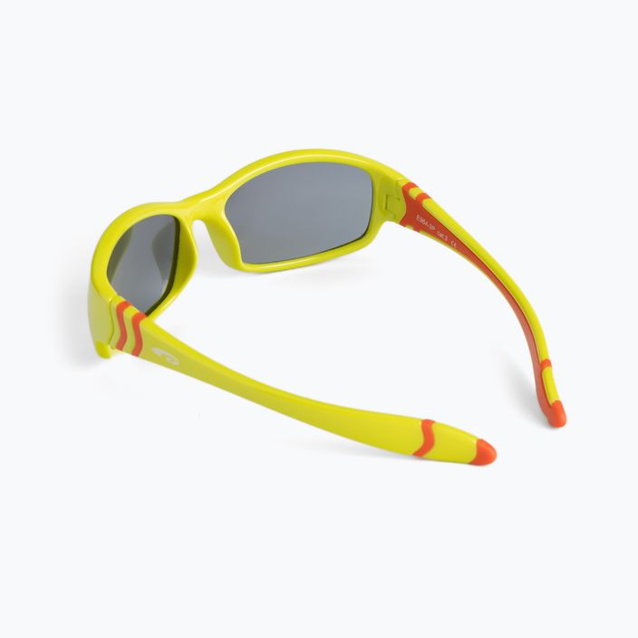 GOG Flexi green/orange/smoke children's sunglasses E964-3P 2