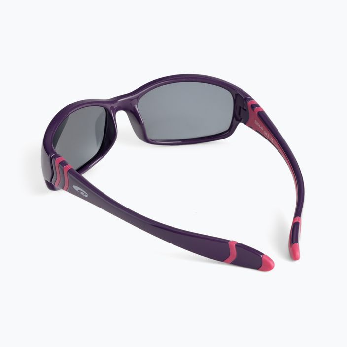 GOG Flexi violet/pink/smoke children's sunglasses E964-4P 2