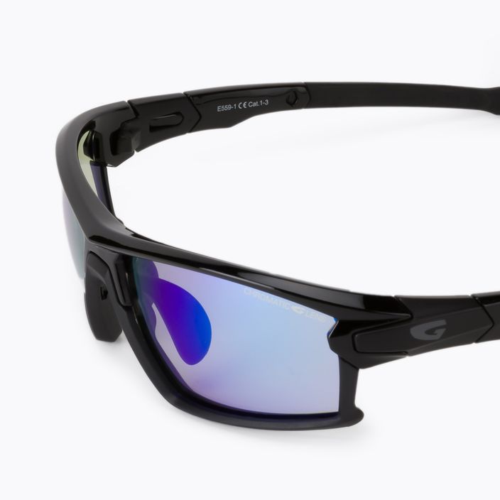 GOG Tango C black/polychromatic blue cycling goggles E559-1 5