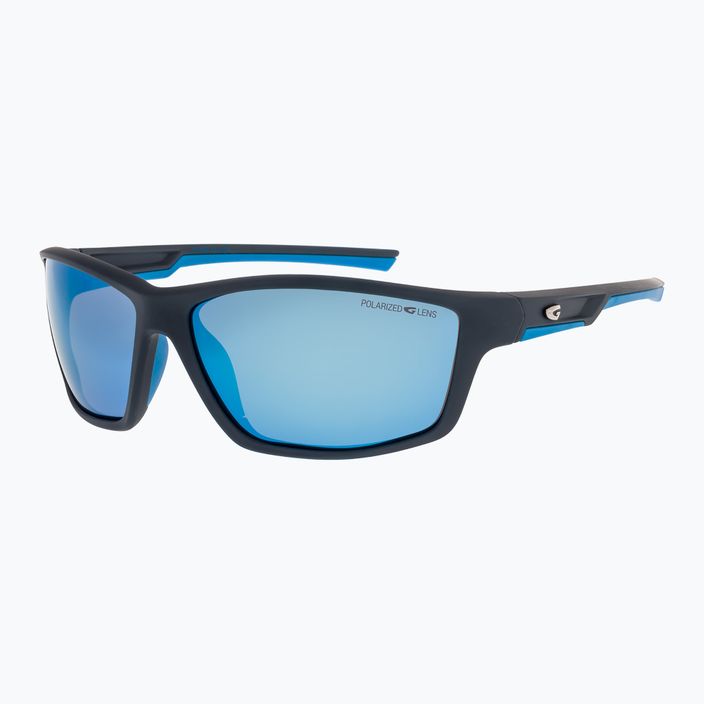 GOG Spire matt grey/blue/polychromatic white-blue sunglasses E115-3P 6