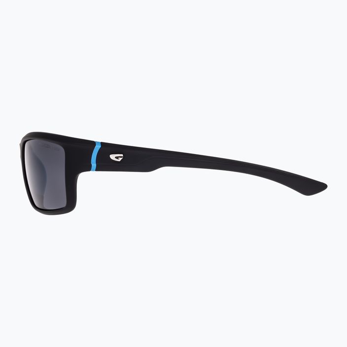GOG Alpha outdoor sunglasses matt black / blue / smoke E206-2P 7