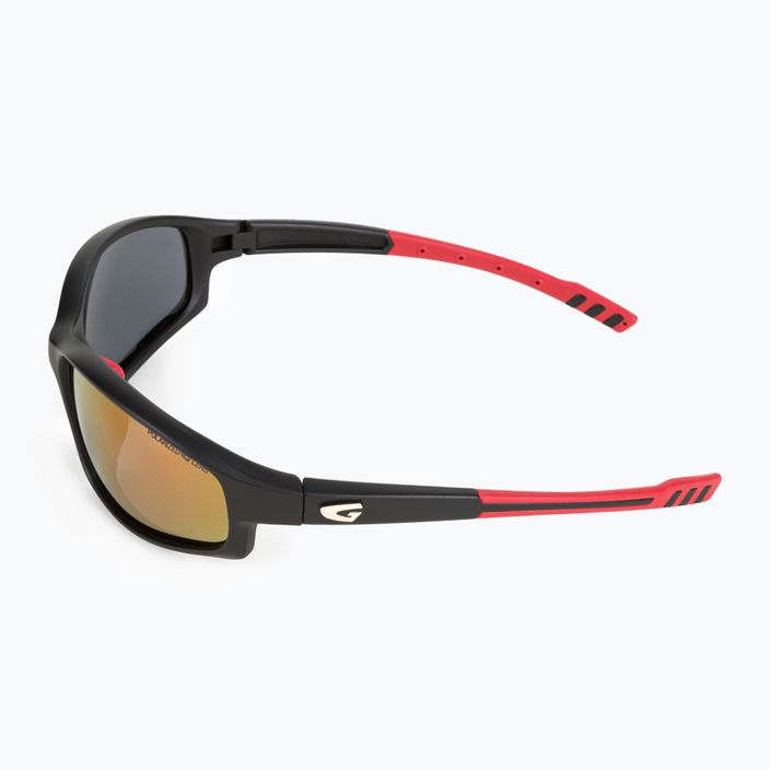GOG Calypso matt black/red/red mirror sunglasses E228-2P 4