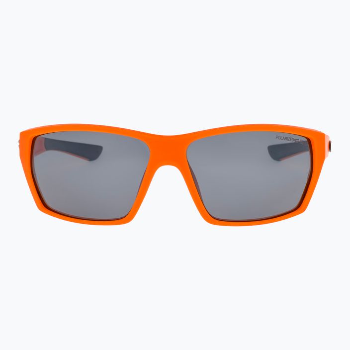 GOG Bora matt neon orange/black/silver mirror sunglasses 3