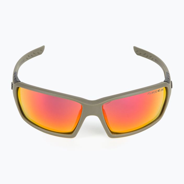 GOG Breeze matt green/black/polychromatic red sunglasses E450-3P 3