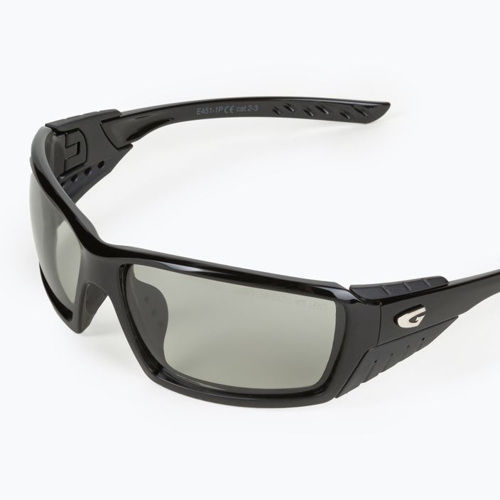 GOG Breeze black/silver mirror sunglasses E450-1P 5