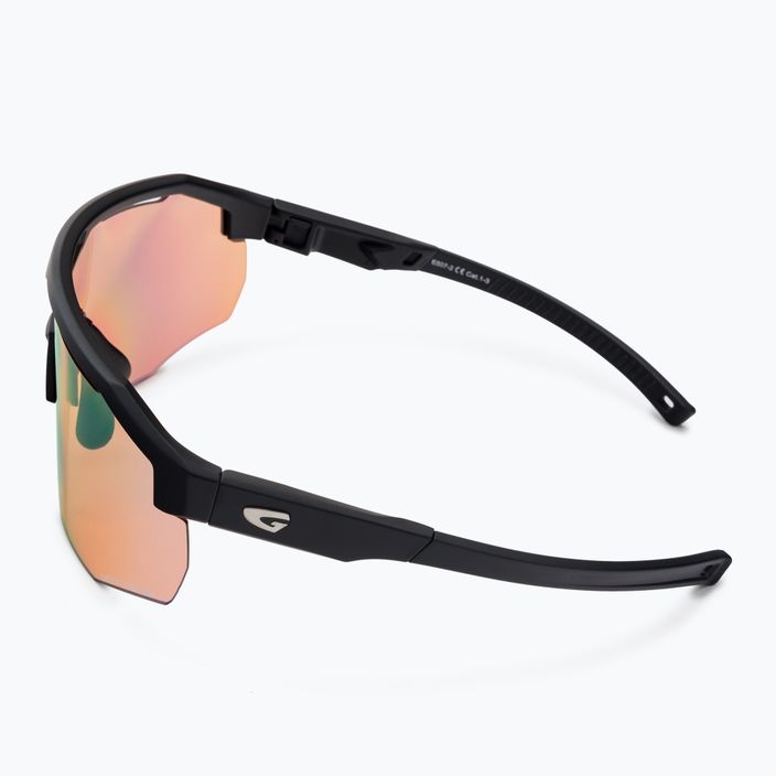 GOG cycling glasses Argo matt black/polychromatic red E507-2 4
