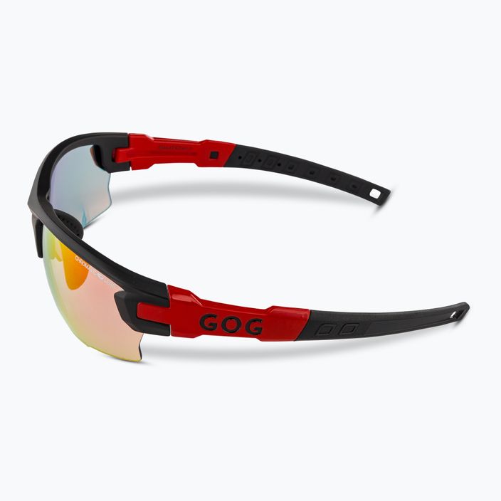GOG Steno C matt black/red/polychromatic red sunglasses 4