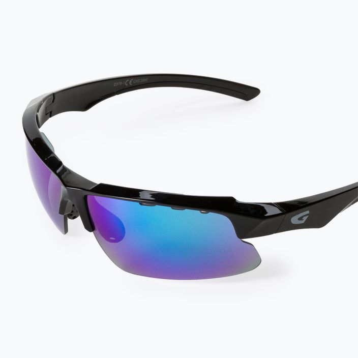 GOG cycling glasses Faun black/polychromatic white-blue E579-1 5