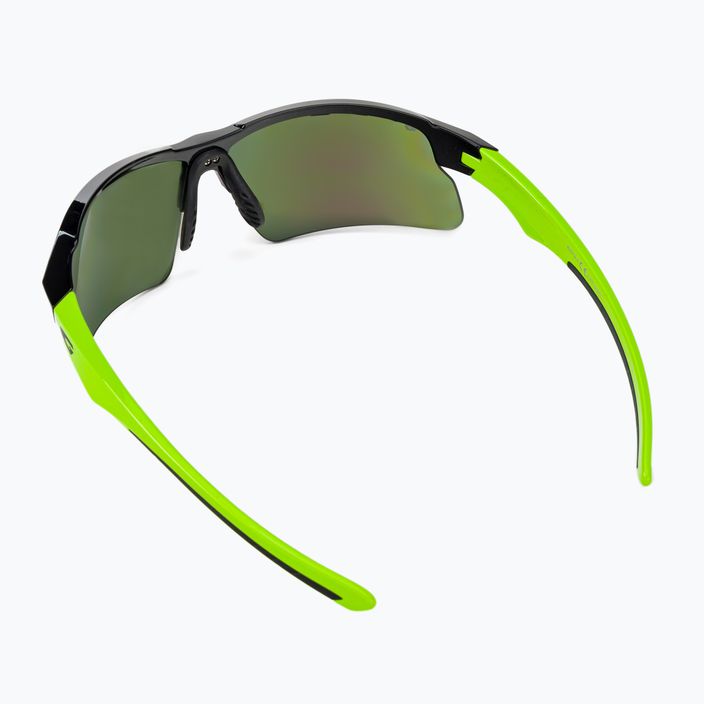 GOG cycling glasses Faun black / green / polychromatic green E579-3 3