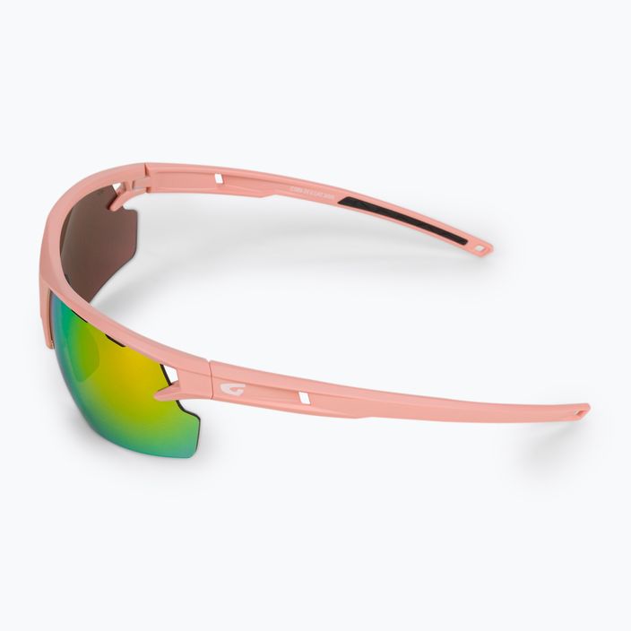 GOG cycling glasses Ether matt dusty pink/black/polychromatic pink E589-3 4