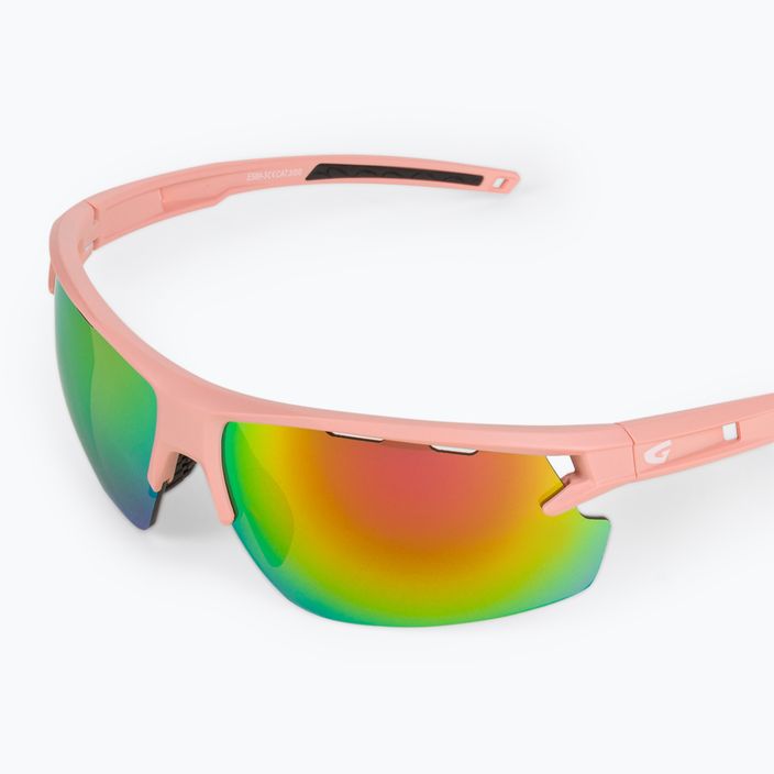 GOG cycling glasses Ether matt dusty pink/black/polychromatic pink E589-3 5