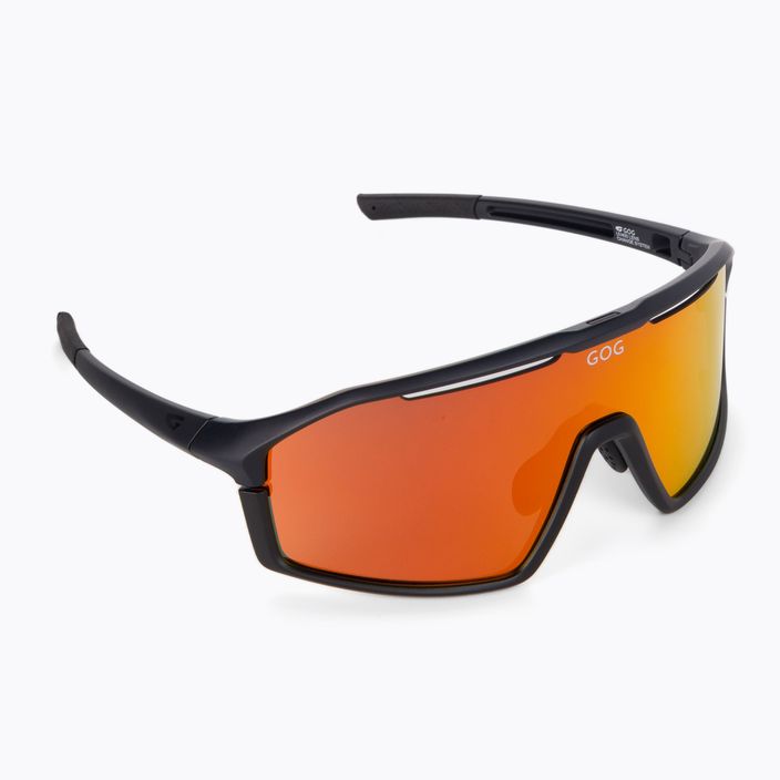 GOG cycling glasses Odyss matt navy blue/black/polychromatic red E605-2 2
