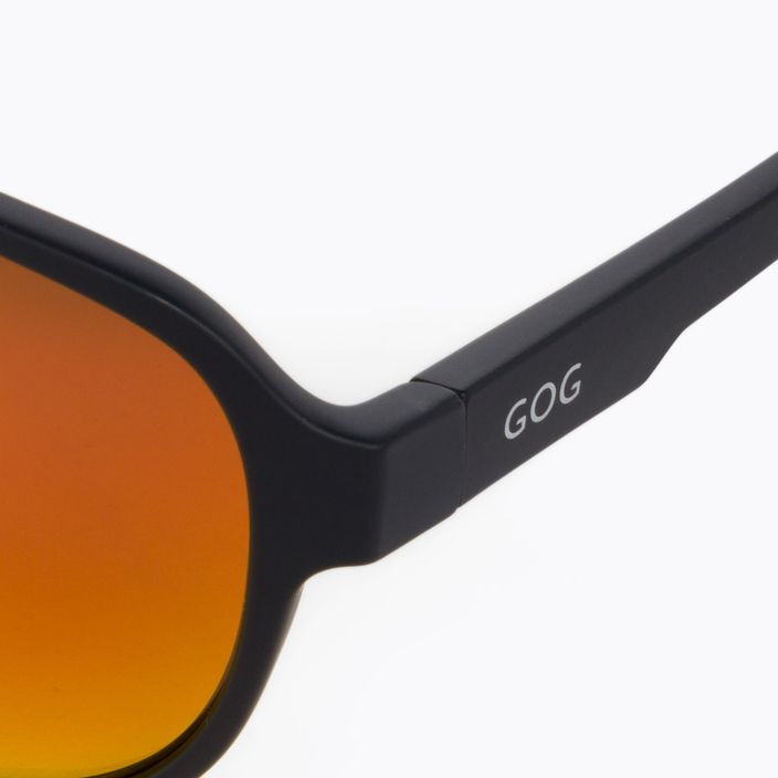 GOG Hardy matt black/red/polychromatic red sunglasses E715-1P 5