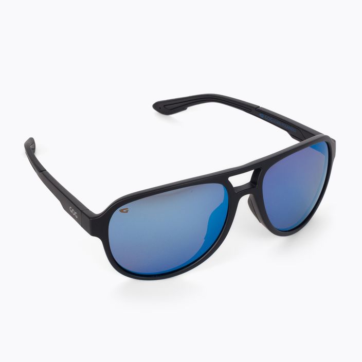 GOG Hardy matt black/blue/polychromatic white-blue sunglasses E715-2P