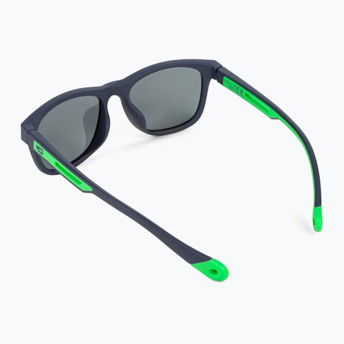 GOG Alfie matt navy blue/green/smoke children's sunglasses E975-1P 2