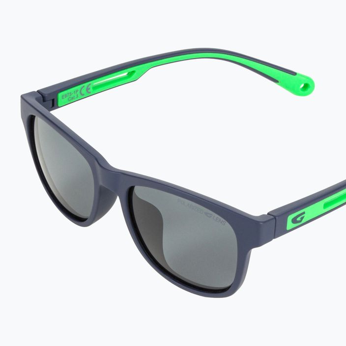GOG Alfie matt navy blue/green/smoke children's sunglasses E975-1P 5