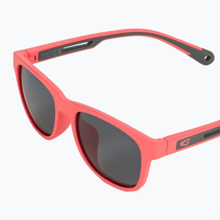 GOG Alfie matt coral/grey/smoke children's sunglasses E975-2P 5