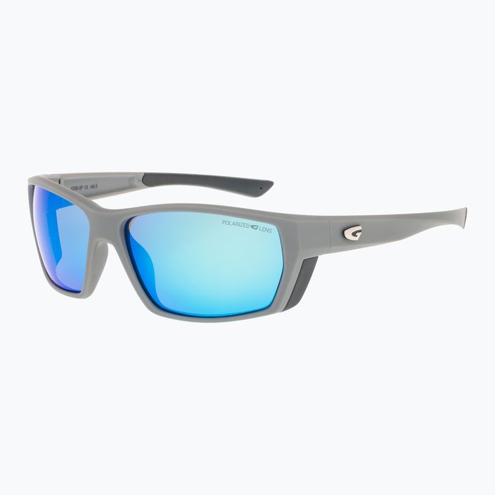 GOG Bora matt grey/polychromatic white-blue sunglasses 2
