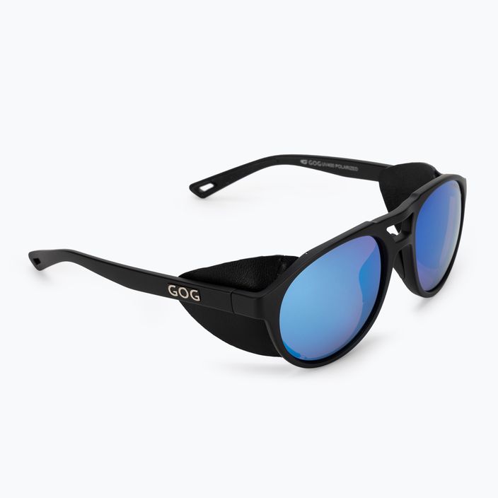 GOG Nanga matt black / polychromatic white-blue sunglasses E410-2P