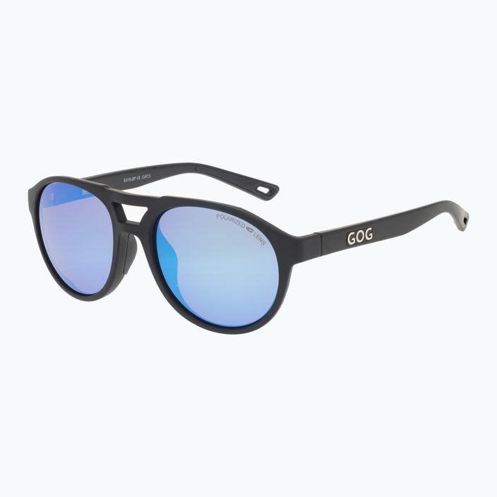GOG Nanga matt black / polychromatic white-blue sunglasses E410-2P 5