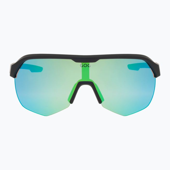 GOG Perseus matt black/blue/blue green cycling glasses E501-4 7