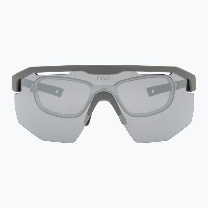 GOG cycling glasses Argo matt grey / black / silver mirror E506-1 8