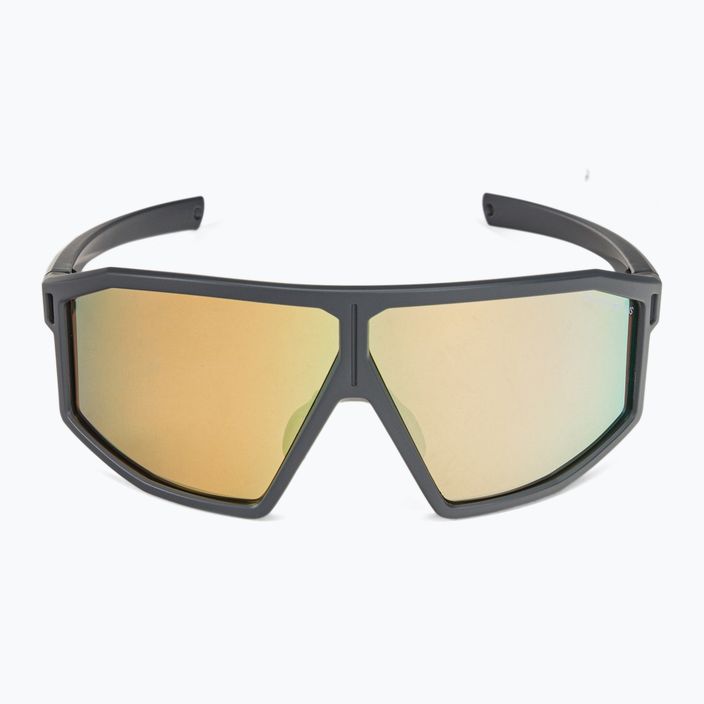 GOG cycling glasses Ares matt grey / black / polychromatic gold E513-2P 3