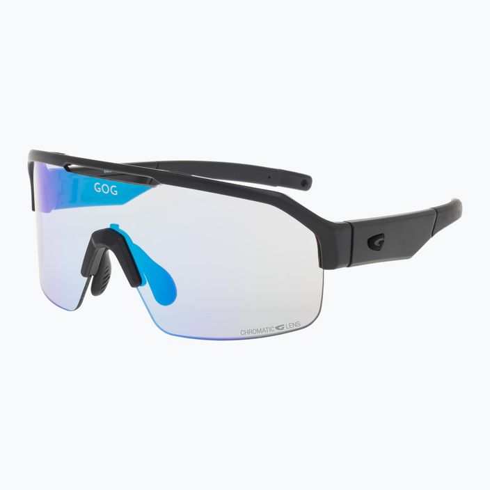 GOG Thor C matt black / polychromatic blue E600-1 cycling glasses 6
