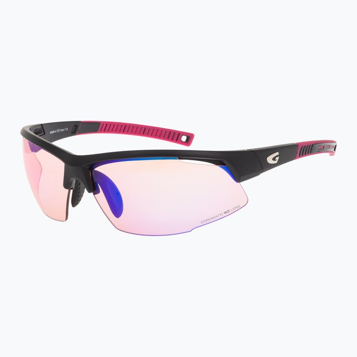 GOG Falcon C matt black/pink/polychromatic blue sunglasses 5