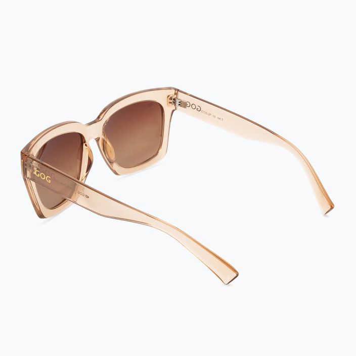 GOG Emily fashion cristal brown / gradient brown women's sunglasses E725-2P 2