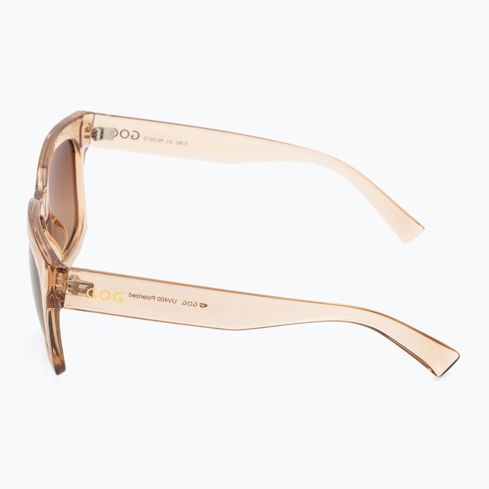 GOG Emily fashion cristal brown / gradient brown women's sunglasses E725-2P 4